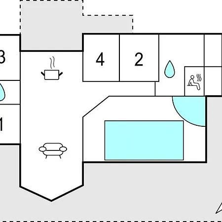 Gorgeous In Glesborg With Sauna Vakantiehuis Glesborg